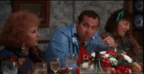 Cousin Eddie Eating GIF - CousinEddie ChristmasDinner NationalLampoon - Discover & Share GIFs