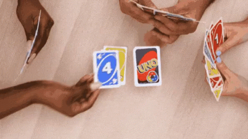 Uno Playing Cards GIF - Uno PlayingCards PlayingUno - Discover & Share GIFs