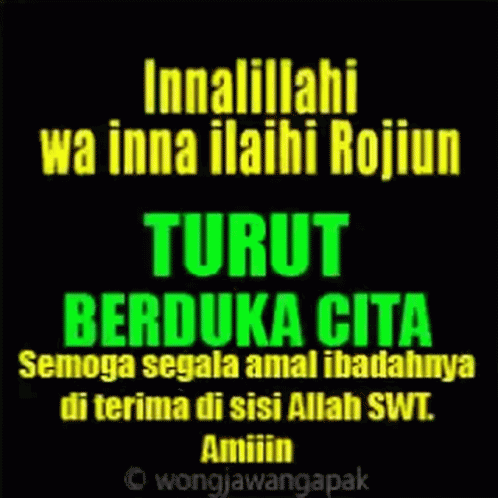 Turu Berduka Gif Innalillahi Turutberdukacita Deepestcondolences