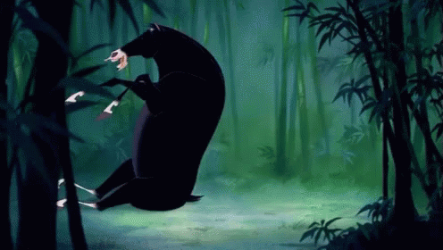 laughing mulan gif mulan disney horse discover share gifs