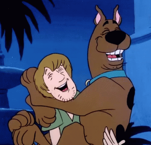 Shaggy Scooby  GIF Shaggy Scooby  Laughing  Discover 