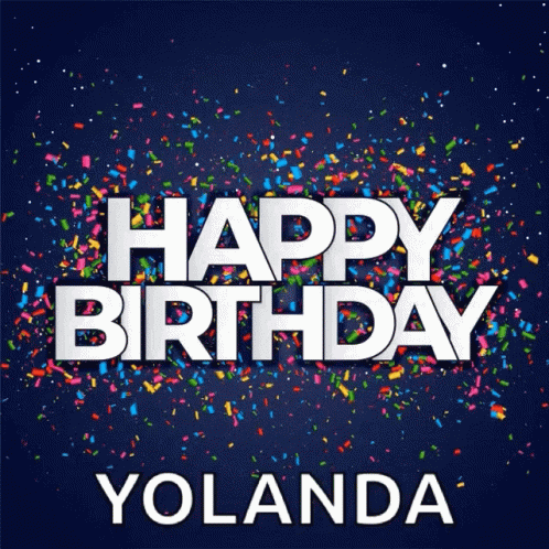Happy Birthday Yolanda Gif Happybirthday Yolanda Hbd Descubre Comparte Gifs