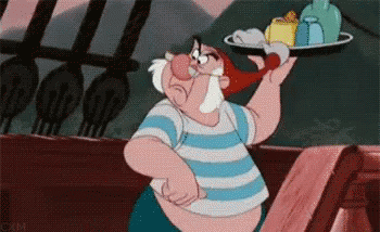 mr smee hook gif mrsmee hook pirate discover share gifs
