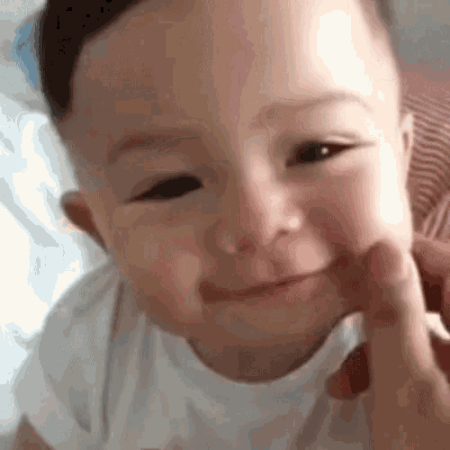 Cheeky Baby GIF - Cheeky Baby Pinch GIFs