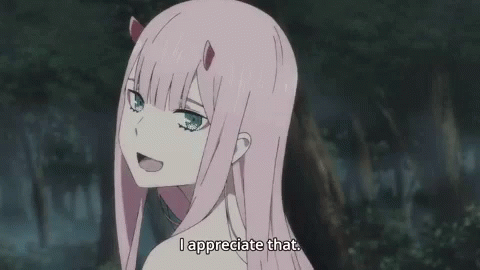 Google Image Result for  httpsmedia1tenorcomimages3503c0328bf9d7276c74b41199e18033tenorgifitemid12619764   Zero two Anime Darling in the franxx