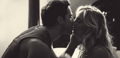 romantic kiss gif kisses couple love discover share gifs