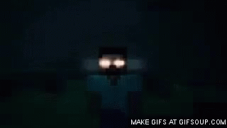 herobrine minecraft gif herobrine