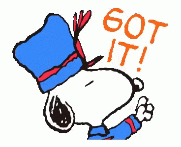 snoopy got it gif snoopy gotit discover share gifs