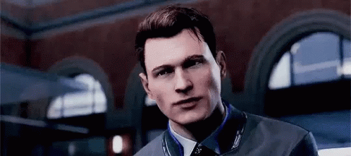 Image result for connor detroit become human gif