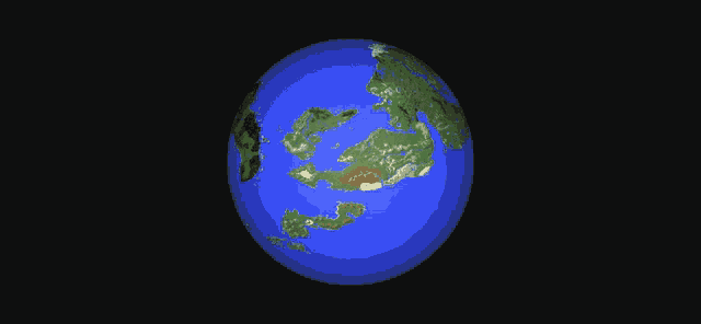 spinning earth gif animation