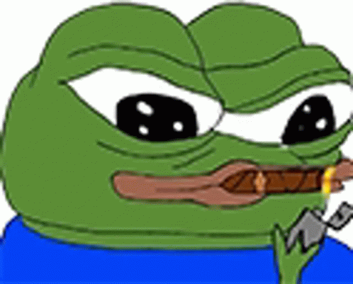  Pepe  The Frog  Smoke GIF PepeTheFrog Smoke Cigarette 