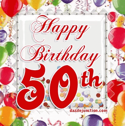 happy 50th birthday gifs