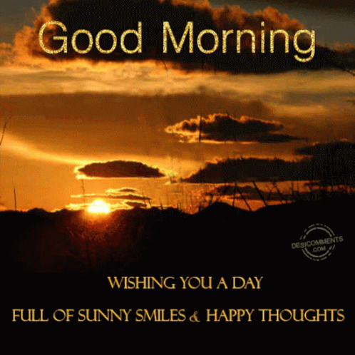 Good Morning Sunrise GIF - GoodMorning Sunrise HappyThoughts - Discover ...