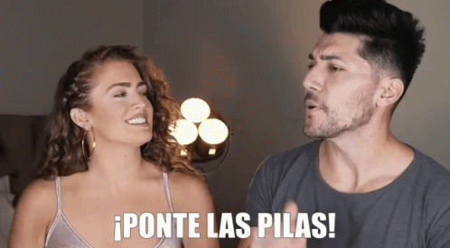 Ponte Las Pilas Andale GIF - PonteLasPilas Andale EchaleGanas - Descubre & Comparte GIFs