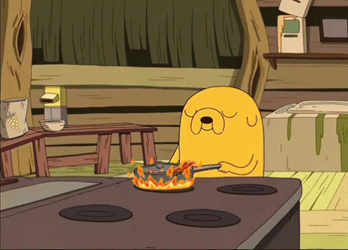 Jake Cooking GIF - Cooking - Discover & Share GIFs
