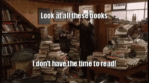 Books No Time To Read GIF - Books NoTimeToRead Read GIFs