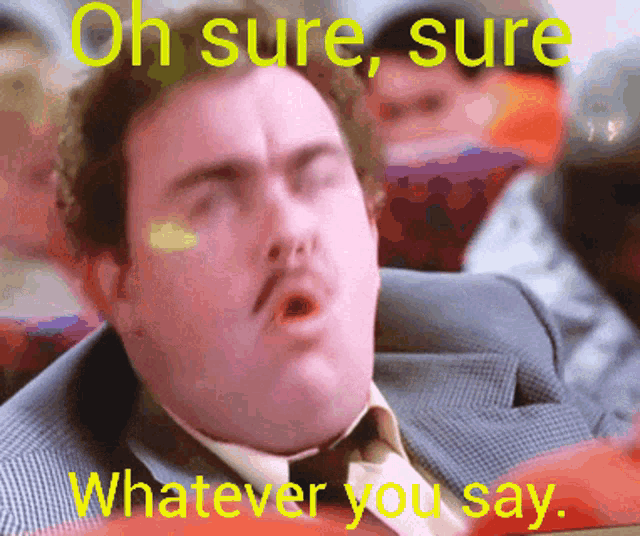 Del Griffith Oh Sure Sure GIF - DelGriffith OhSureSure WhateverYouSay GIFs