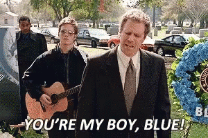 Will Ferrell Youre My Boy Blue GIF - WillFerrell YoureMyBoyBlue Sing
