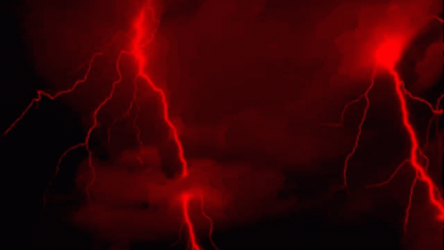red lightning gif