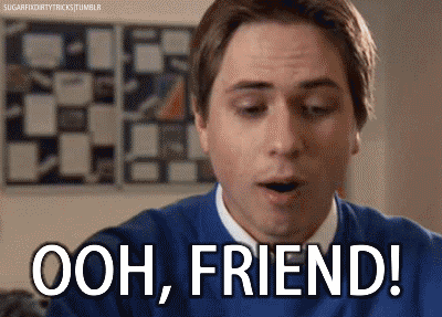 Simon from The Inbetweeners friend gif