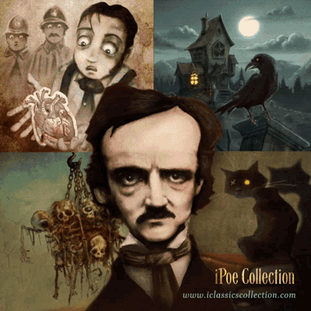 Edgar Allan Poe I Poe GIF - EdgarAllanPoe Poe IPoe - Descubre ...