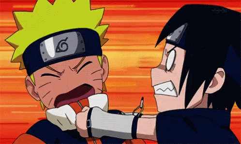 Naruto And Sasuke Clash Gifs Tenor