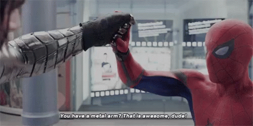Bucky Spiderman GIF Bucky Spiderman GIF