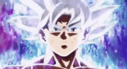 Ultra Instinct Goku Desktop Background Gif