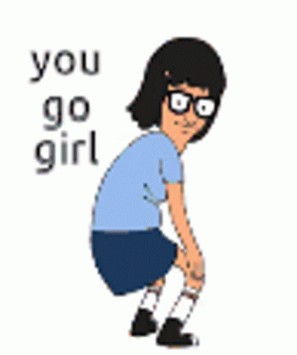 You Go Girl Animation GIF - YouGoGirl Animation Girl - Discover & Share ...