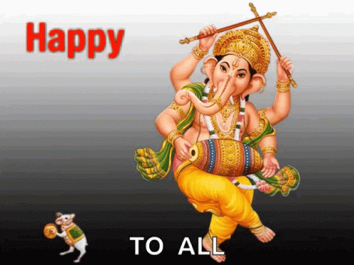 Sandip Pawara Upwas Happy Ganesh GIF - SandipPawaraUpwas HappyGanesh Dance GIFs