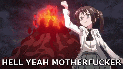 Hasil gambar untuk anime oh yeah gif