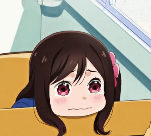  Sad  Crying Anime  Girl Gif 