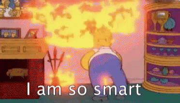 Homer Smart GIF - Homer Smart Simpsons - Discover & Share GIFs
