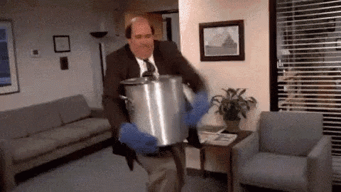 Spilled Chili - The Office GIF - TheOffice Spill Chili - Discover & Share  GIFs