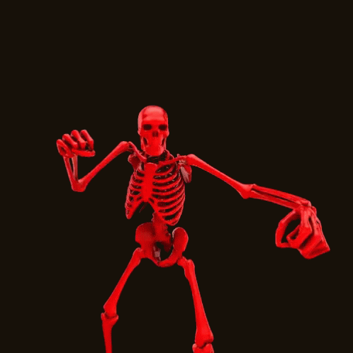 Happy Halloween Skeleton GIF - HappyHalloween Skeleton Punch GIFs