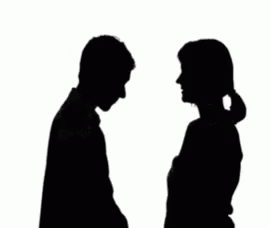 kiss silhouette gif kiss silhouette gifs