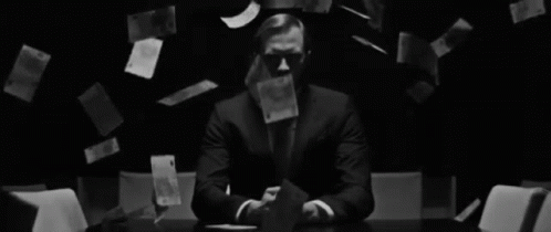 Black And White Gangster GIF - BlackAndWhite Gangster Horror - Discover &  Share GIFs
