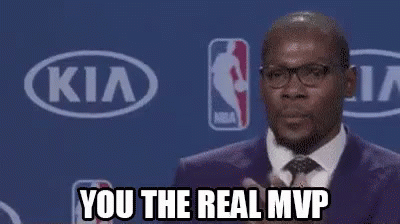 You The Real MVP Kevin Durant GIF - KevinDurant RealMvp YouTheReal GIFs