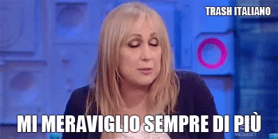 Risultati immagini per gif trash italiano amici