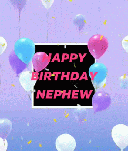 Happy Birthday Happy Birthday Nephew GIF - HappyBirthday ...