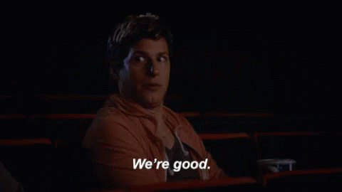 We're Good GIF - AndySamberg Brooklyn99 WeAreGood - Discover & Share GIFs