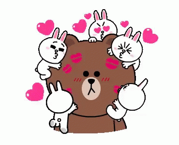 Brown Cony GIF - Brown Cony Line - Discover & Share GIFs