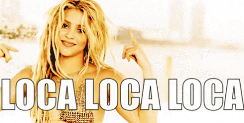 Shakira Cantando Loca GIF - Loca Shakira LocaLocaLoca - Discover