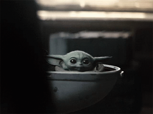 Baby Yoda Suprise GIF - BabyYoda Suprise Mandalorian - Discover & Share GIFs