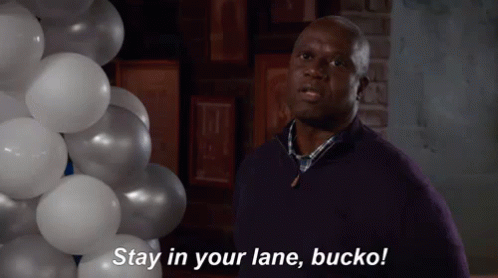 Stay Out My Business GIF - StayInYourLane Bucko BackOff GIFs