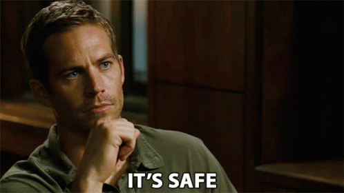 Its Safe Secured GIF - ItsSafe Secured Harmless GIFs
