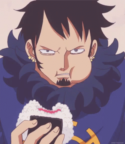 One Piece Law GIF - OnePiece Law Rice - Discover & Share GIFs