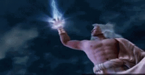 Zeus God GIF - Zeus God Thunder - Descubre & Comparte GIFs