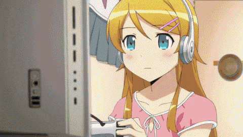 anime computer gif anime