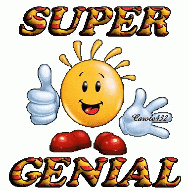 super genial thumbs up